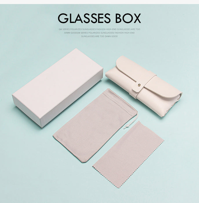 Blue light proof black frame sunscreen Sunglasses