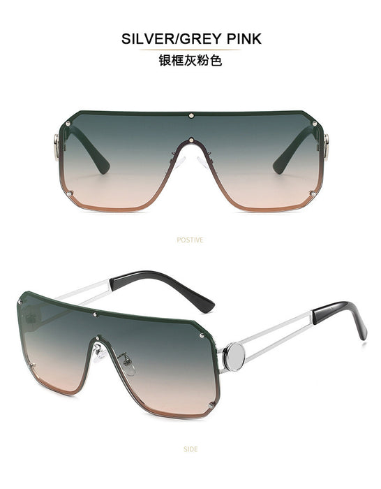 Retro metal one piece Sunglasses toad Sunglasses