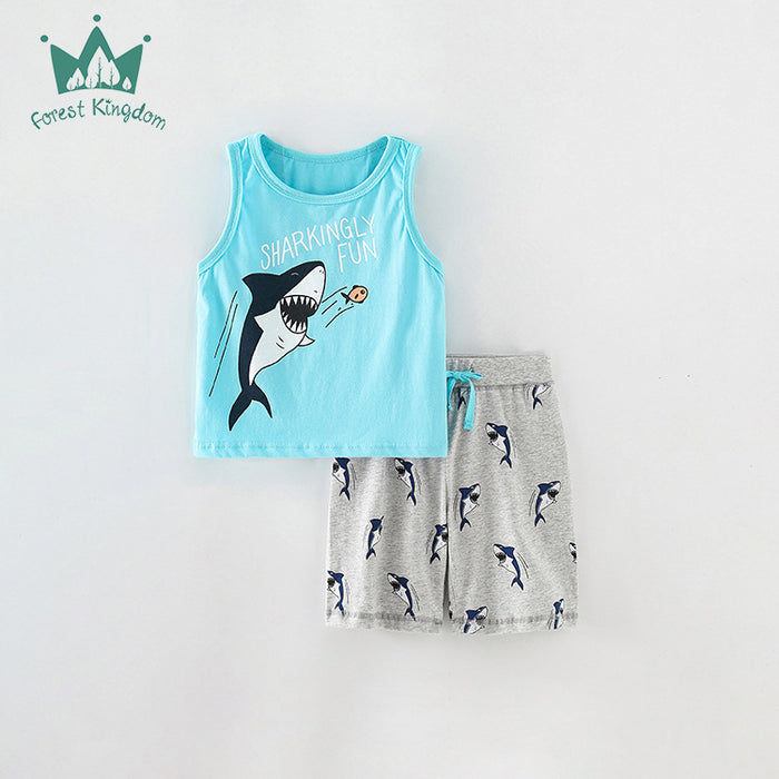 Vest Top Shorts PAJAMAS home clothes