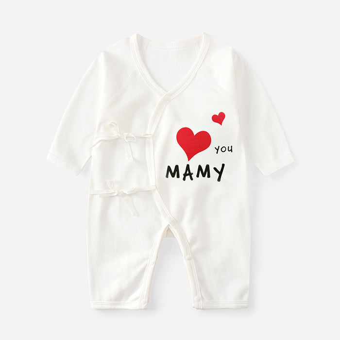 Newborn Baby Mom&Dad Cotton Romper