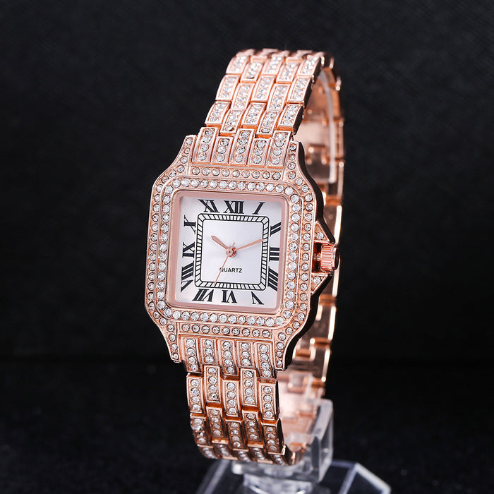 New Stainless Steel Women Wristwatch Quartz Fashion Casual Clock LLZ20803