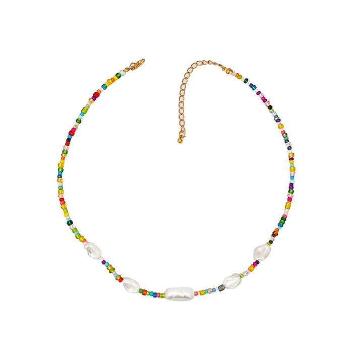 Women's Jewelry Vintage color simple necklace