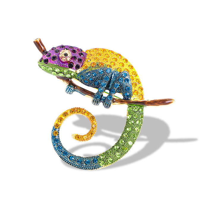 Color Chameleon Brooch Fashion Personalized Pin