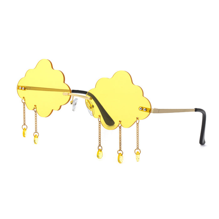 Cloud Design Sunglasses Party Funny Sunglasses