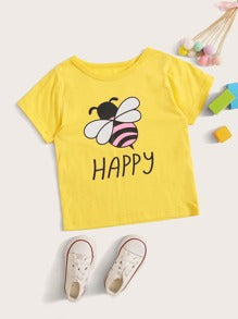 Children's short sleeved T-shirt