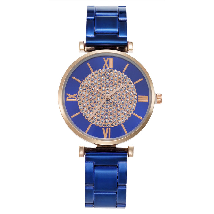 New Stainless Steel Women Wristwatch Quartz Fashion Casual Clock LLZ20023