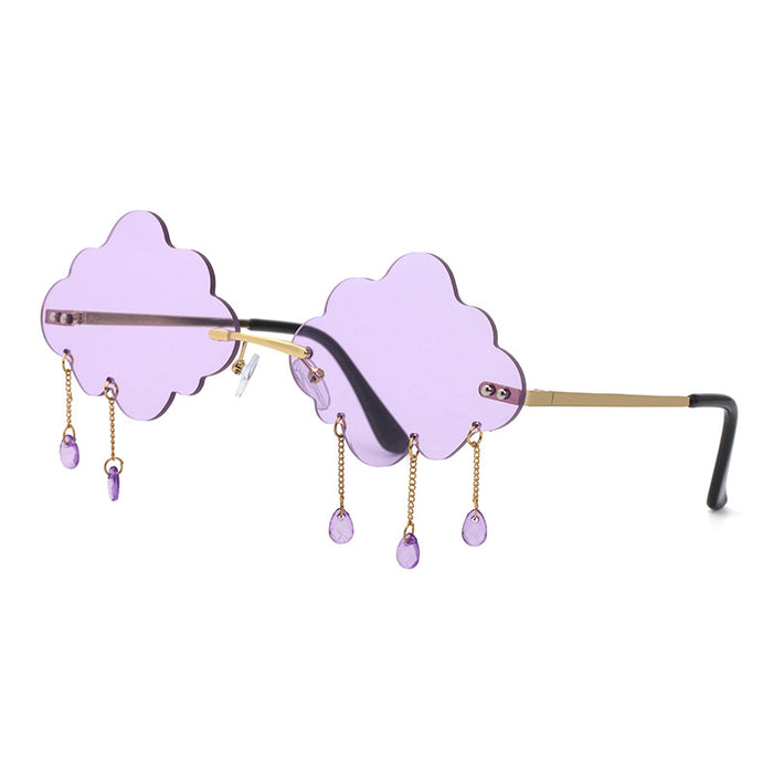 Cloud Design Sunglasses Party Funny Sunglasses