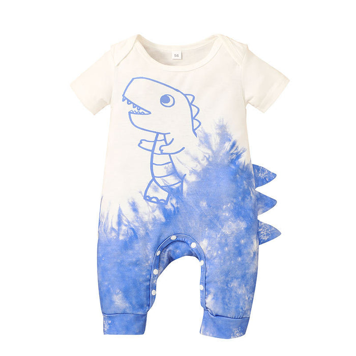 Summer Baby Boys Dinosaur Jumpsuit