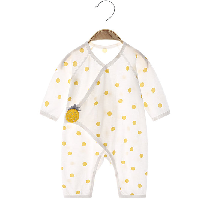Summer Cotton Newborn Baby Pajamas Rompers