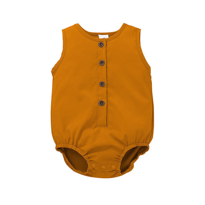 Baby Summer Sleeveless Jumpsuit