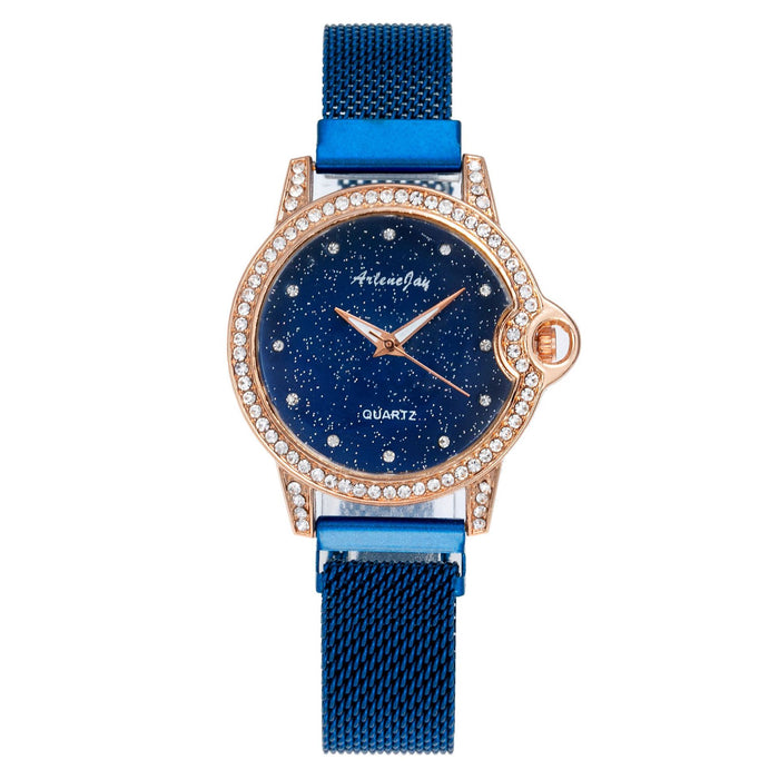 New Stainless Steel Women Wristwatch Quartz Fashion Casual Clock LLZ20024