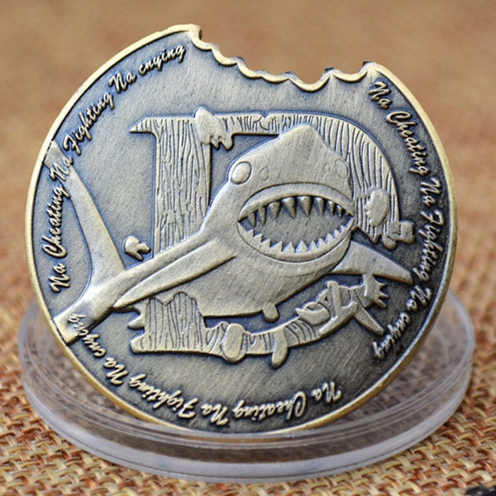 Shark collectible coins Commemorative Coins