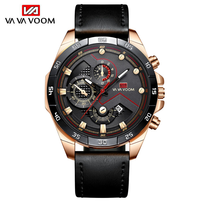 Classic Business Watches Quartz Watch Luxury Men Wrist Watch Stainless Steel Waterproof Wristwatch