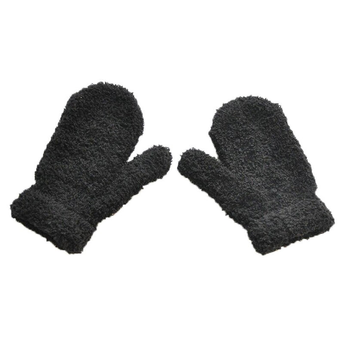 Warm Plush Thick Warm Baby Gloves