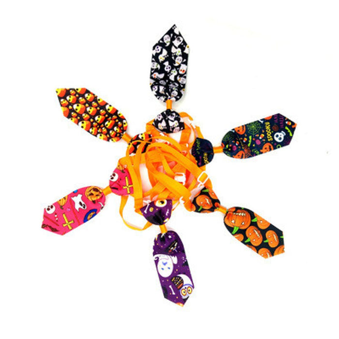 110Pcs Pet Halloween Small Tie