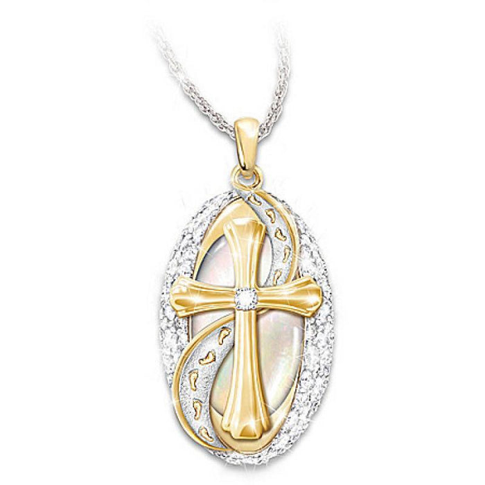 45Pcs Jesus Peace Love Pray Necklace