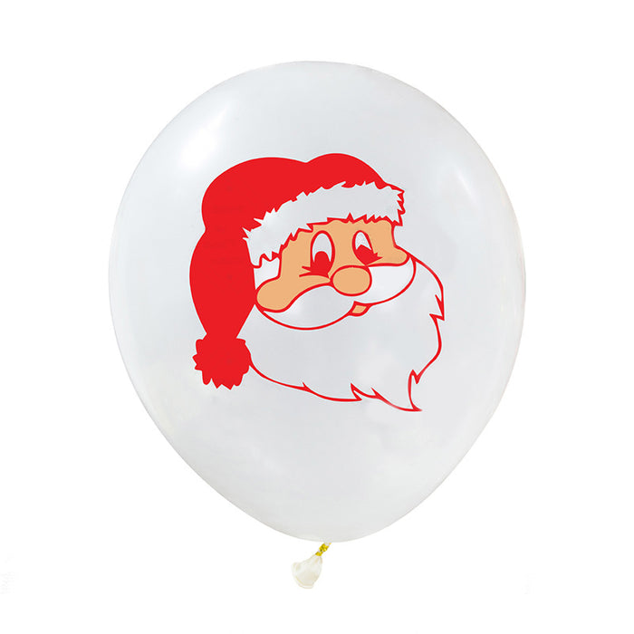 300Pcs Merry Christmas Latex Balloons 12 inch