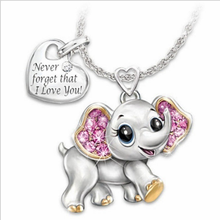 Wholesale 140 Pieces Cute Cartoon Animal Pendant Necklace