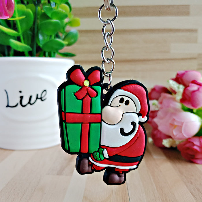 100Pcs Christmas Keychain