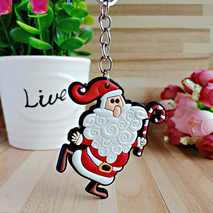 100Pcs Christmas Keychain
