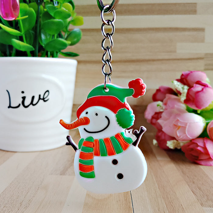 100Pcs Christmas Keychain