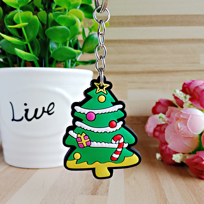 100Pcs Christmas Keychain
