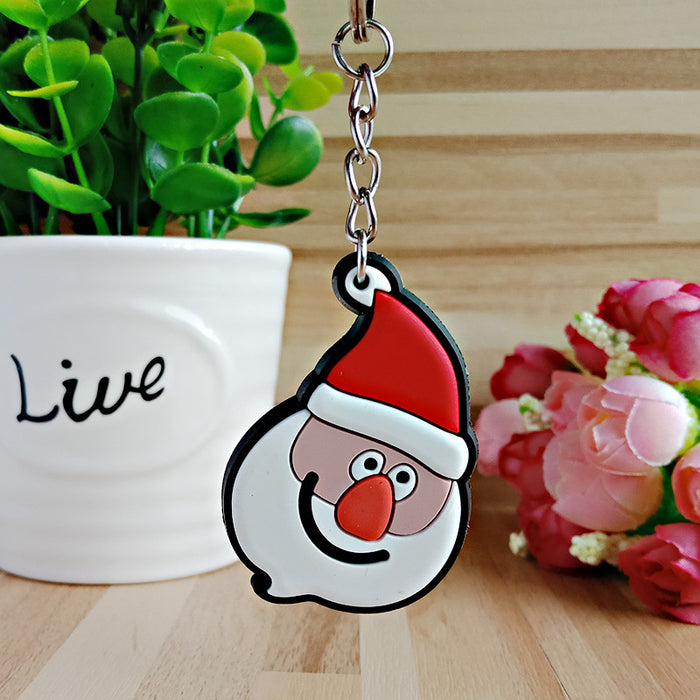 100Pcs Christmas Keychain