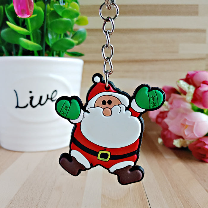 100Pcs Christmas Keychain