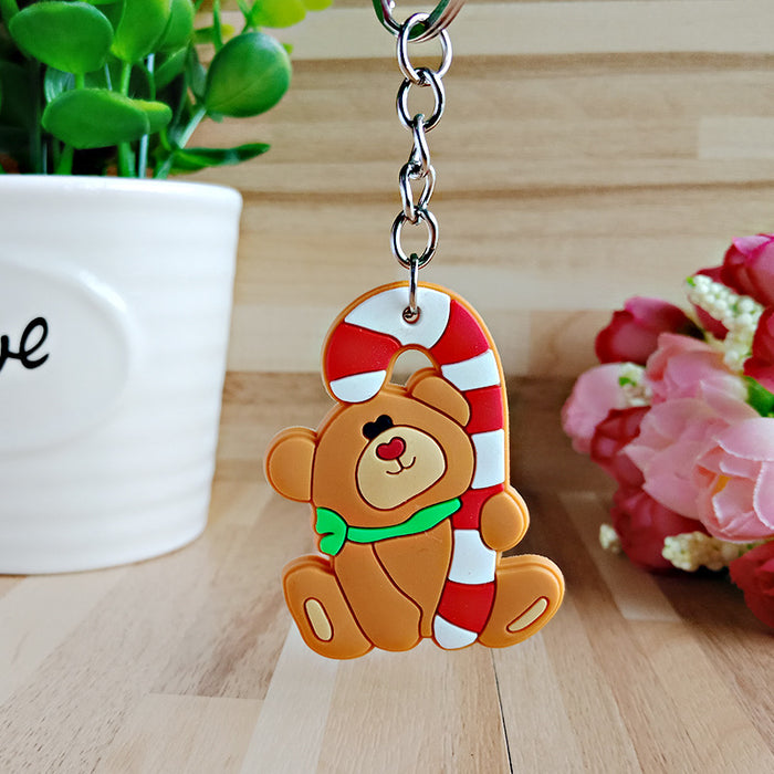 100Pcs Christmas Keychain