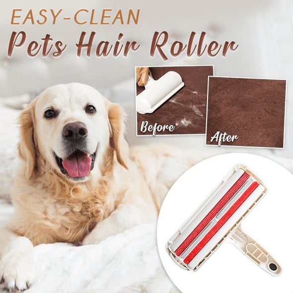 Easy-Clean Pets Hair Roller