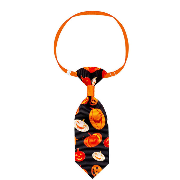 110Pcs Pet Halloween Small Tie