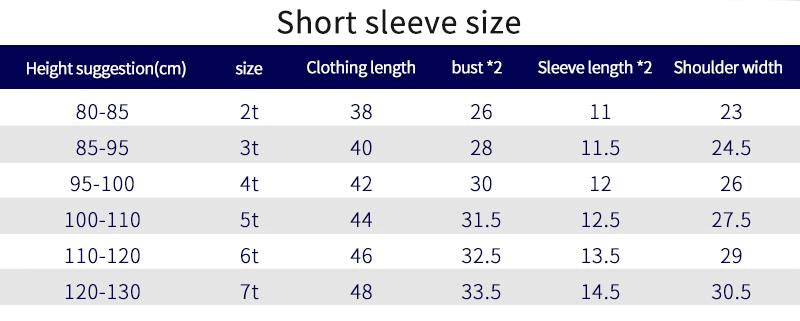 Children's short sleeved cotton T-shirt cartoon top