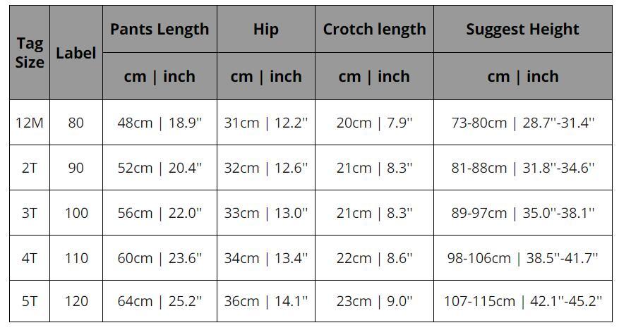 Girls Casual Cartoon Winter Jeans For 2-6 Years