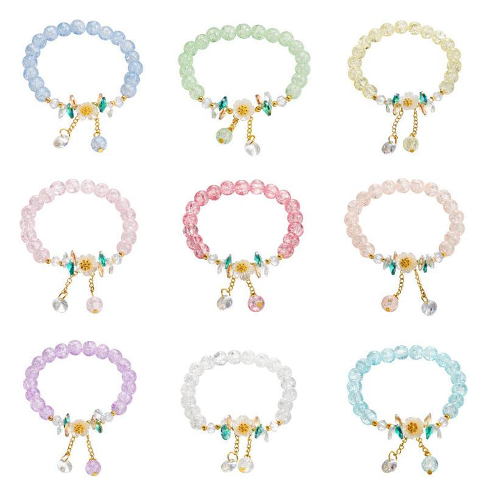 Crystal Chrysanthemum Women Bracelet
