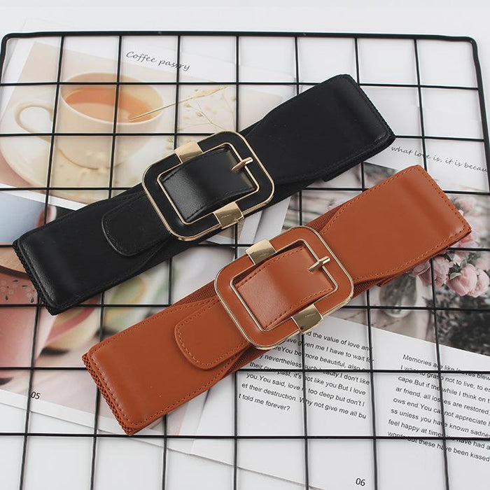 Simple Fashion Women's Decorative Wide Belt