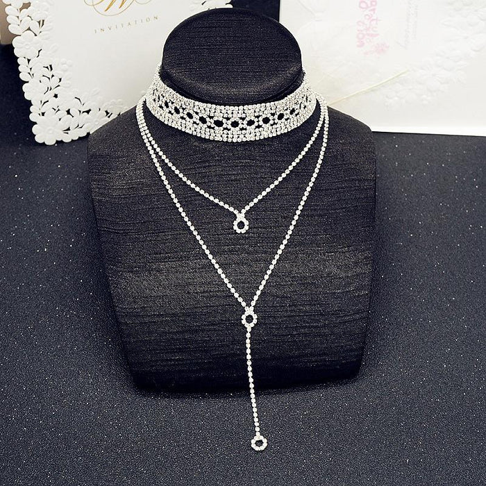 New Fashion Tassel Neckchain Hollow Out Women's Necklace