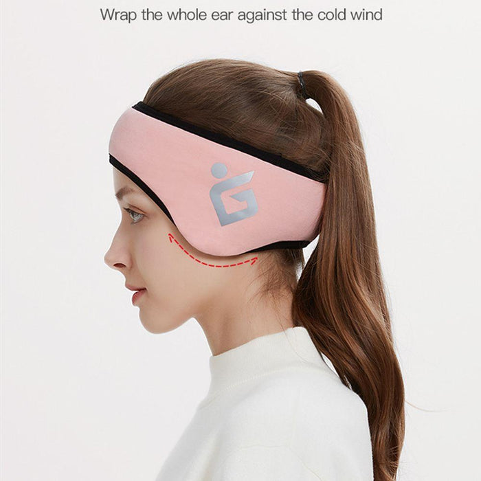 Winter Fleece Ear Warmers Sport Headband