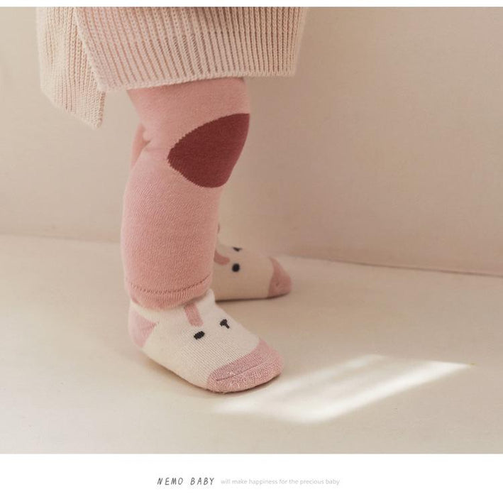Baby Stockings Thickened Warm Knee Socks Set