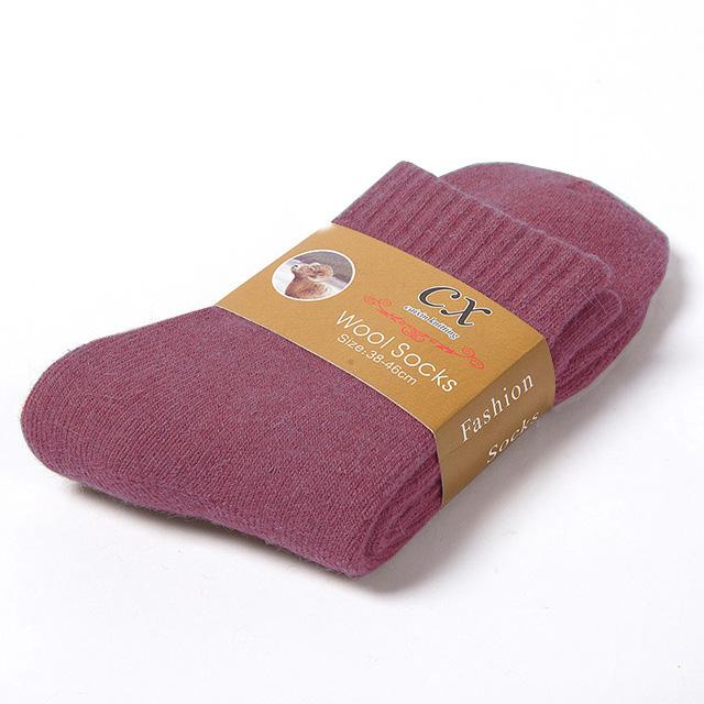 Winter Warm Women Socks Wool