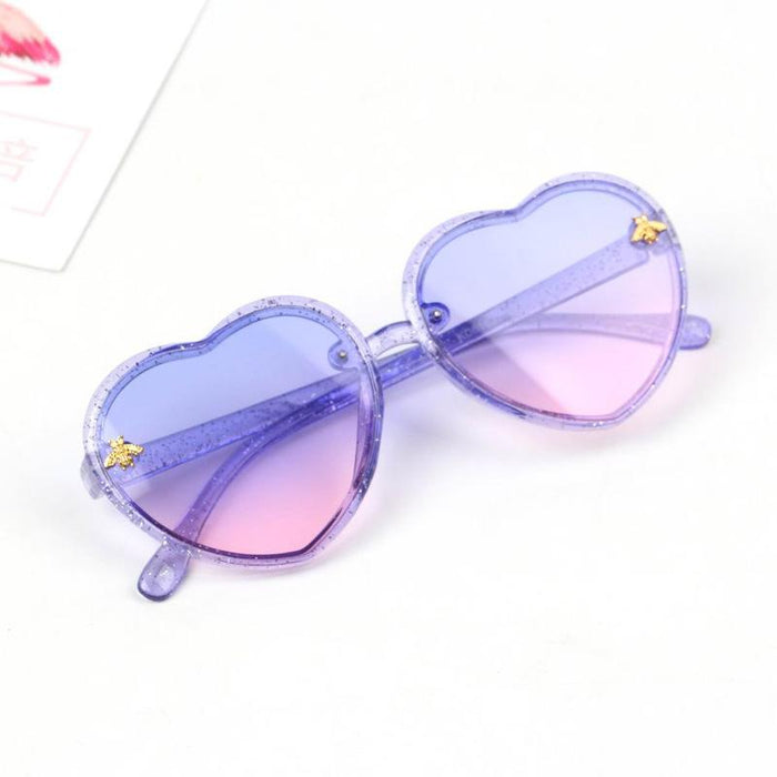 Children's Sunglasses light gradient lens jelly frame