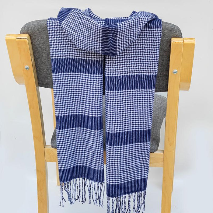 Classic Lattice Soft Scarf Cashmere Plaid Scarves