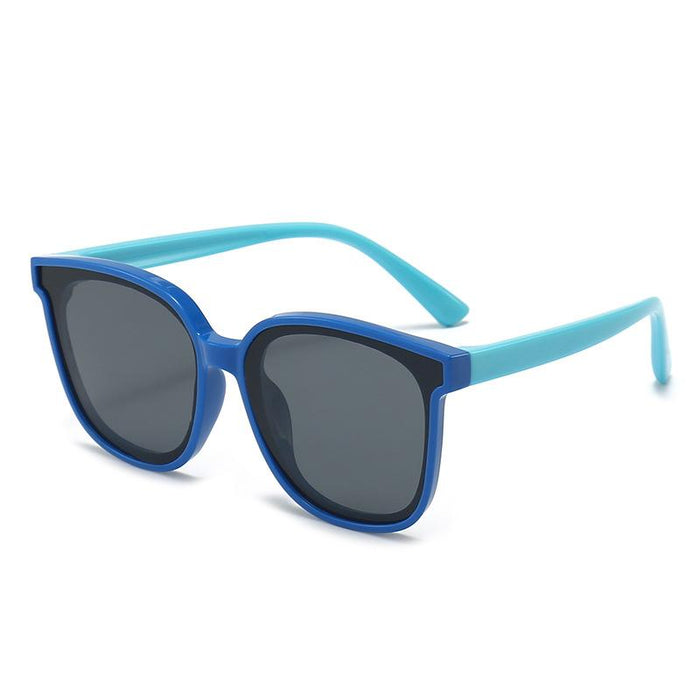 Silicone polarized children's sunglasses and sunglasses