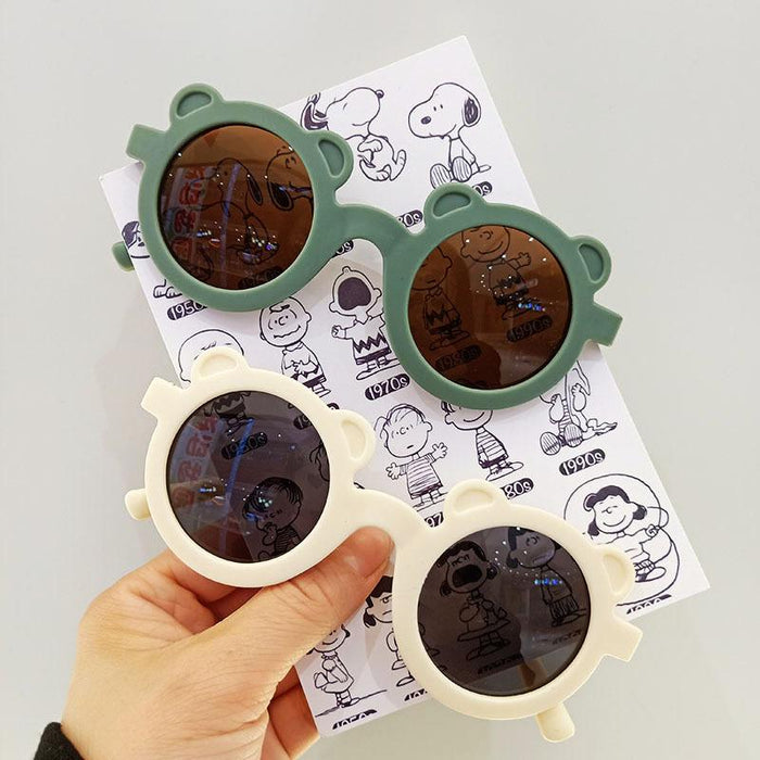 Cartoon Cute Bear UV Proof Children's Sunglasses