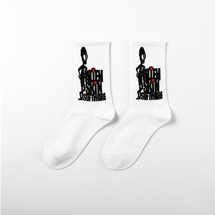 Cotton Hip-hop Men Socks