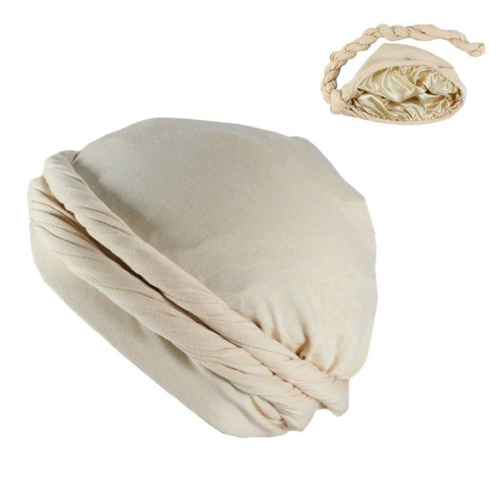 Men's Towel Turban Stretch Cap