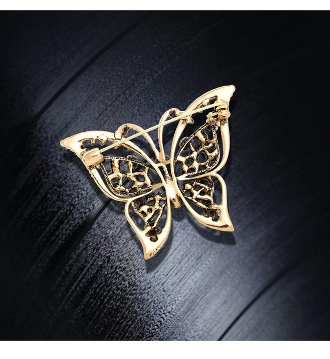 Fashion Vintage Cutout Butterfly Brooch Pin