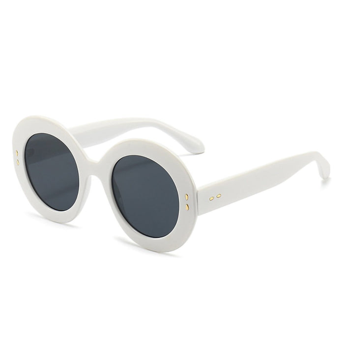 Rice nail round frame sunglasses RETRO SUNGLASSES