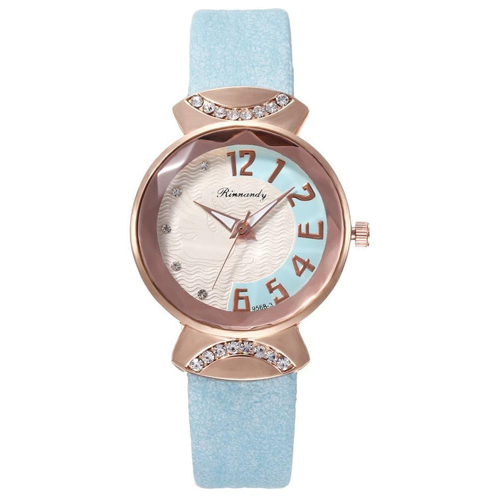 New Stainless Steel Women Wristwatch Quartz Fashion Casual Clock LLZ22228