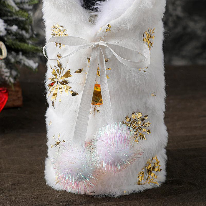 Christmas Decorative Wine Bottle Cover Bag
