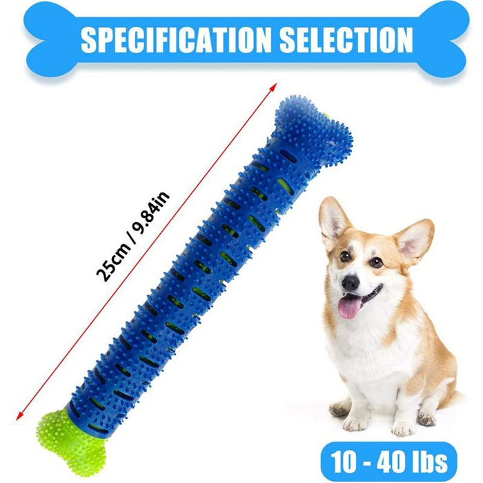 Puppy brush dog toothbrush chew toy stick